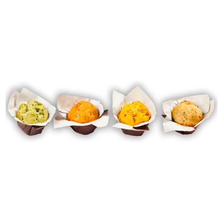 Assortiment mini  muffins salés(25gr)PS