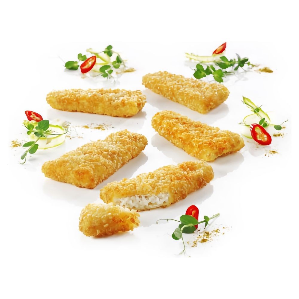 Cabillaud pané sans gluten pré frit, 80 gr, MSC PS