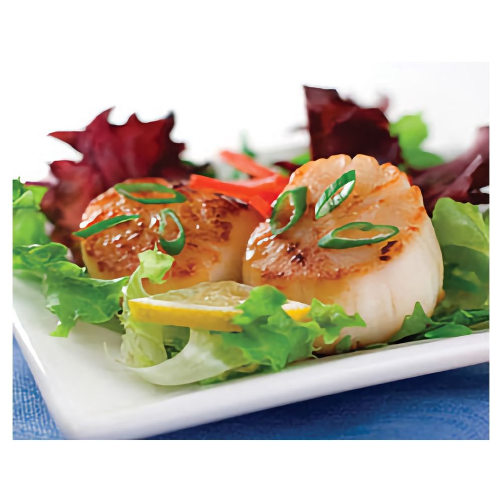 Noix de pétoncles sans corail, 40/60, GL 25%  PS