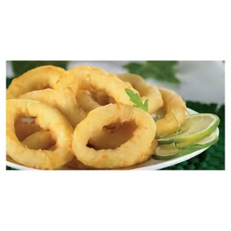 Anneaux de calamars à la romaine , IQF, GL 20%