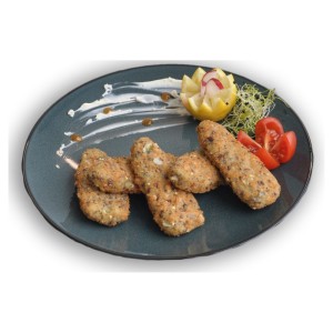 Aiguillettes végé de blé, épinards féta 40 gr PS