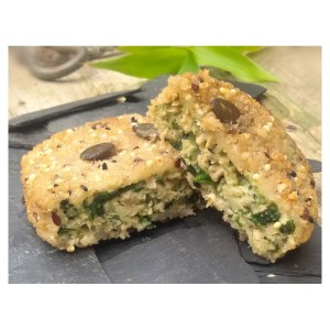 Pané de blé, fromage et épinards (47x100 gr) PS