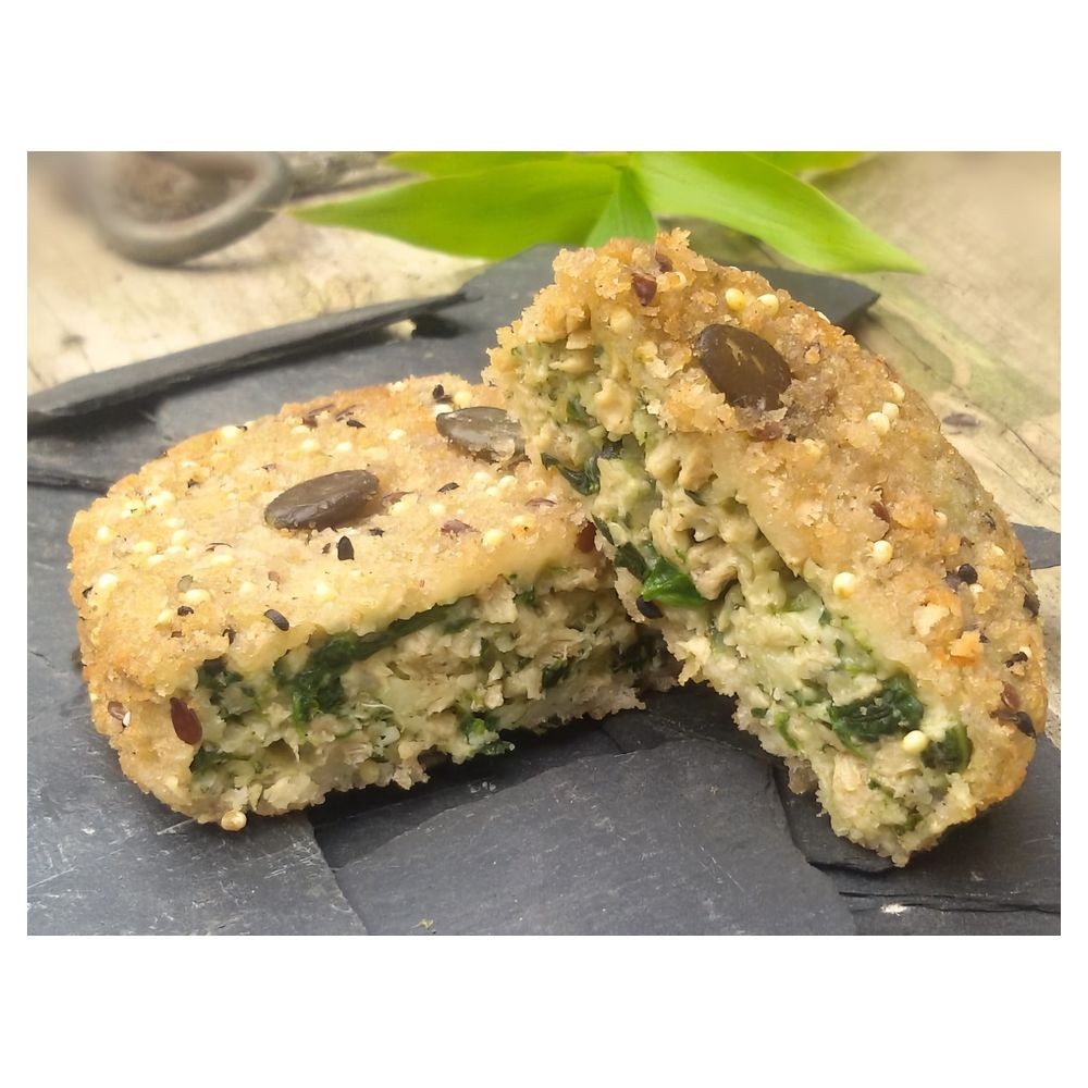 Pané de blé, fromage et épinards (47x100 gr) PS