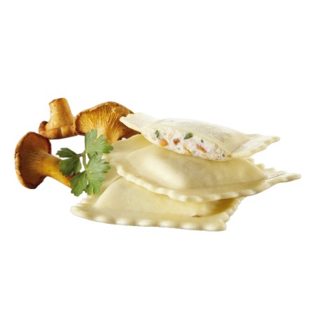 Raviolo aux chanterelles (automne)  PS