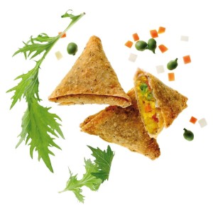 Mini samosa aux légumes (23 gr) 1.8 kg