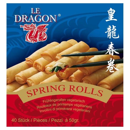 DRAGON Rouleaux printemps légumes (96x20gr) PS