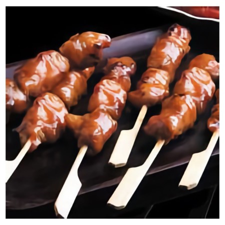 Brochettes de poulet yakitori au soja (30 gr)PS