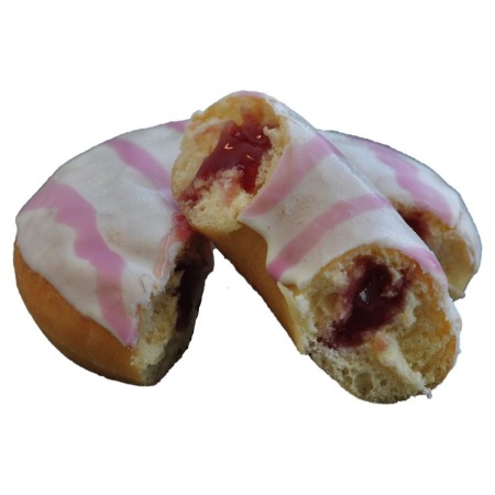 Donuts fourré framboises (67 gr) PS