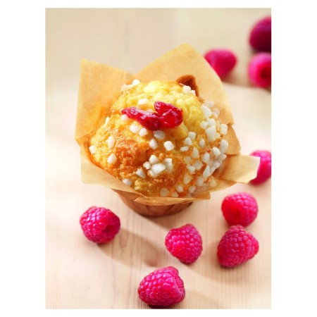 Muffins au citron fourrés framboises 112 gA231PS