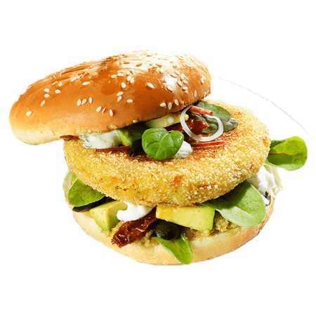 Burger végétarien pané 100 gr,  BIO  PS