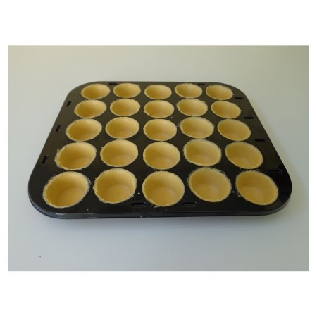 Mini fonds de tartelettes crus 5x25x8gr 42240 PS