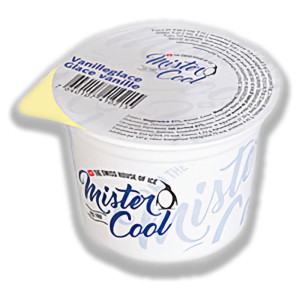 Glace vanille, gobelet isothermique (100 ml) PS