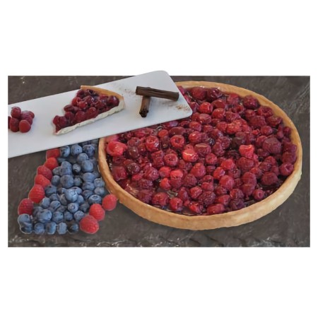 Tarte ronde à la Framboise, Ø 26 cm (900 gr) PS