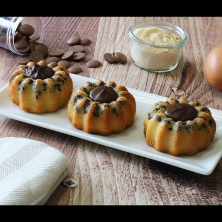 Bundt cake aux pépites de chocolat 20x50 gr PS