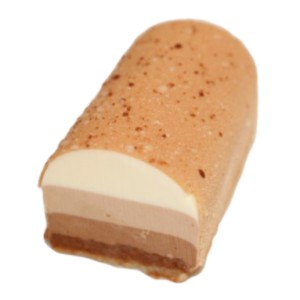 Bûchette croust. aux 3 chocolats 90 gr  (Noël 26)