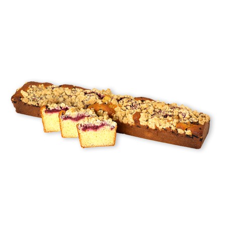 Cake crumble, framboise-vanille (2x1500gr) 5007 PS