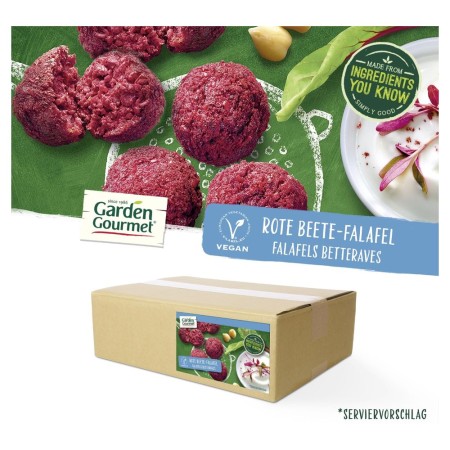 Garden Gourmet Falafel Betterave (env.21gr/pce) PS