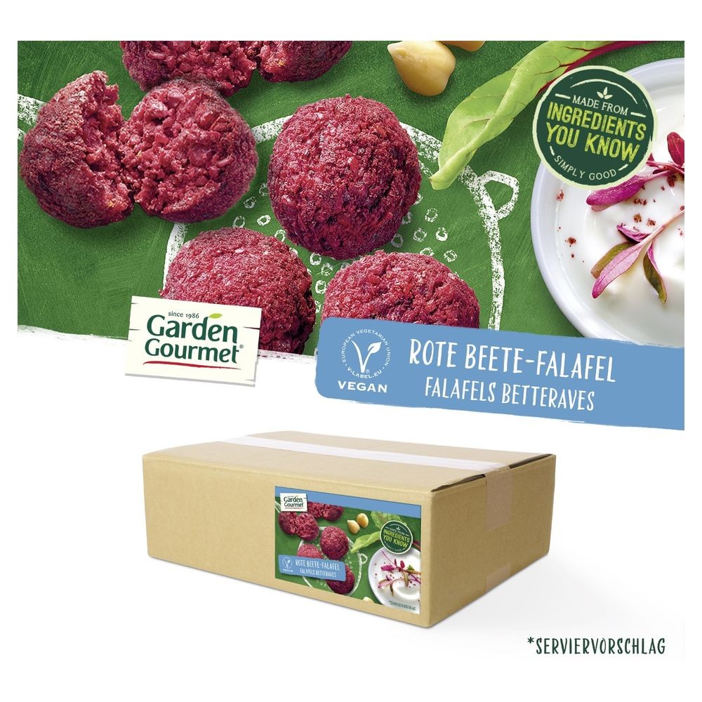 Garden Gourmet Falafel Betterave (env.21g)PS-L