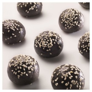 Mini Brioches Noires (10gr) Ø 4,5 cm PS