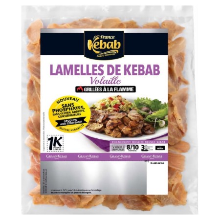 Kebab lamelles de volaille PS