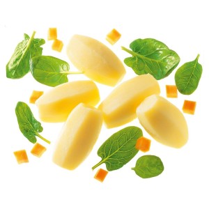 KADI-Pommes château, six côtés (35 gr/pce) PS