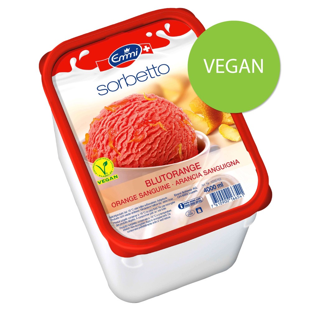 Sorbet Orange Sanguine vegan (4 lt) PS-A