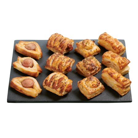 Assortiment Feuilletés apéritif cru (env.12 gr) PS