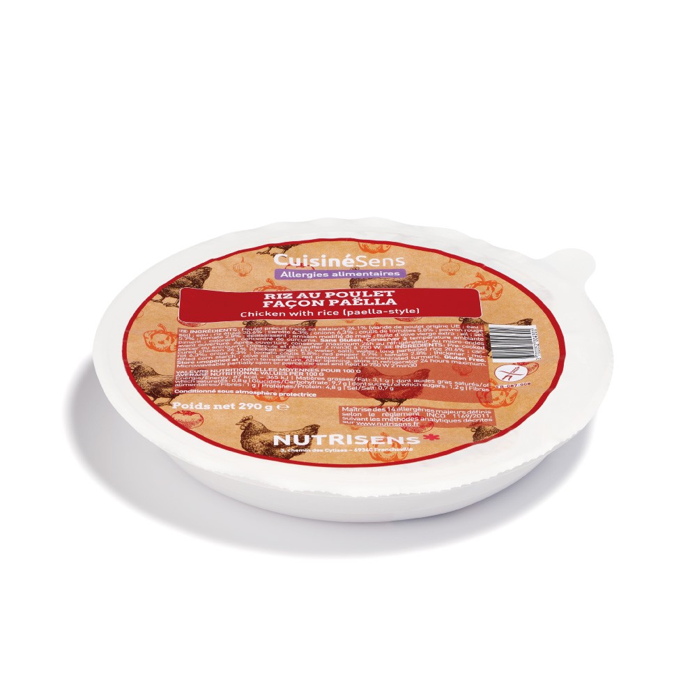 NUTRI Paella Poulet (290 gr) PS