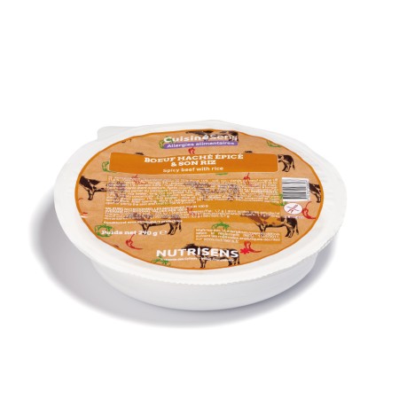NUTRI Boeuf épicé et riz (290 gr) PS