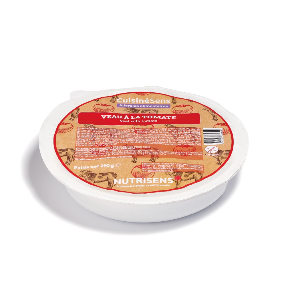 NUTRI Veau à la Tomate (290 gr) PS