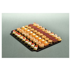 Plateau de canapés prestige 54 pces PS