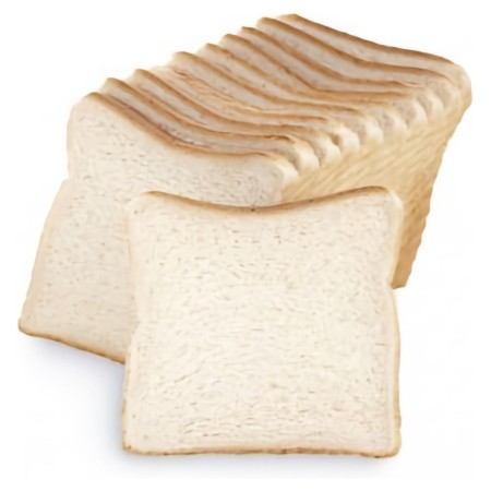 Pain de mie coupé (toasts) (8x800 gr) PS