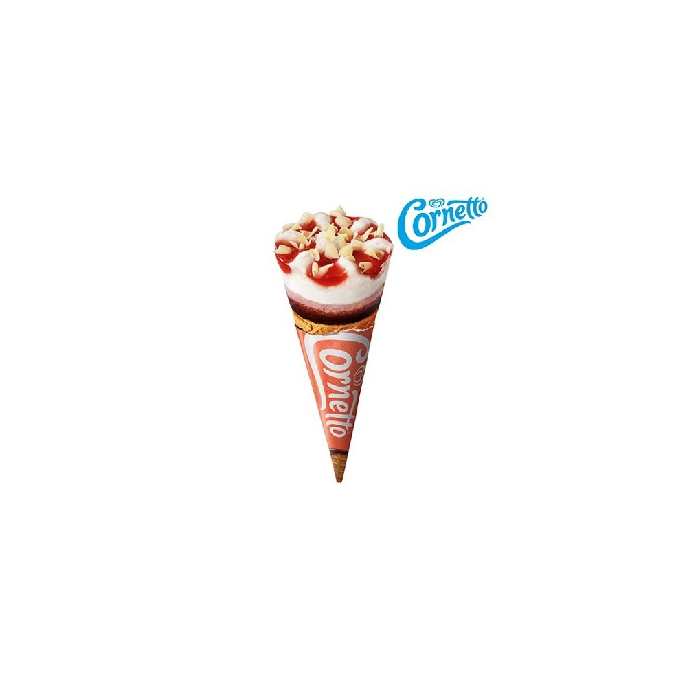 LUSSO Cornetto Fraise 24x125 ml