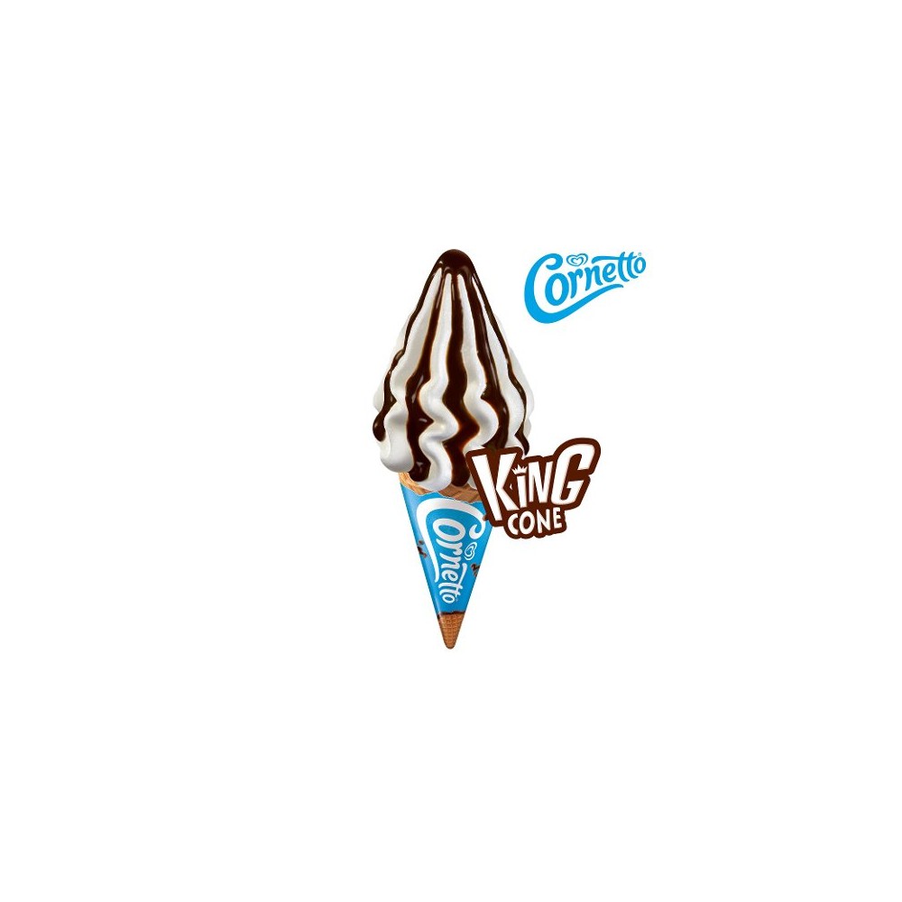 Cornetto KING Cônes Vanille 16x260 ml