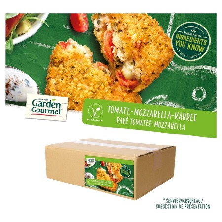 Garden Gourmet Pavé tomates mozz (80 gr) 657 PS