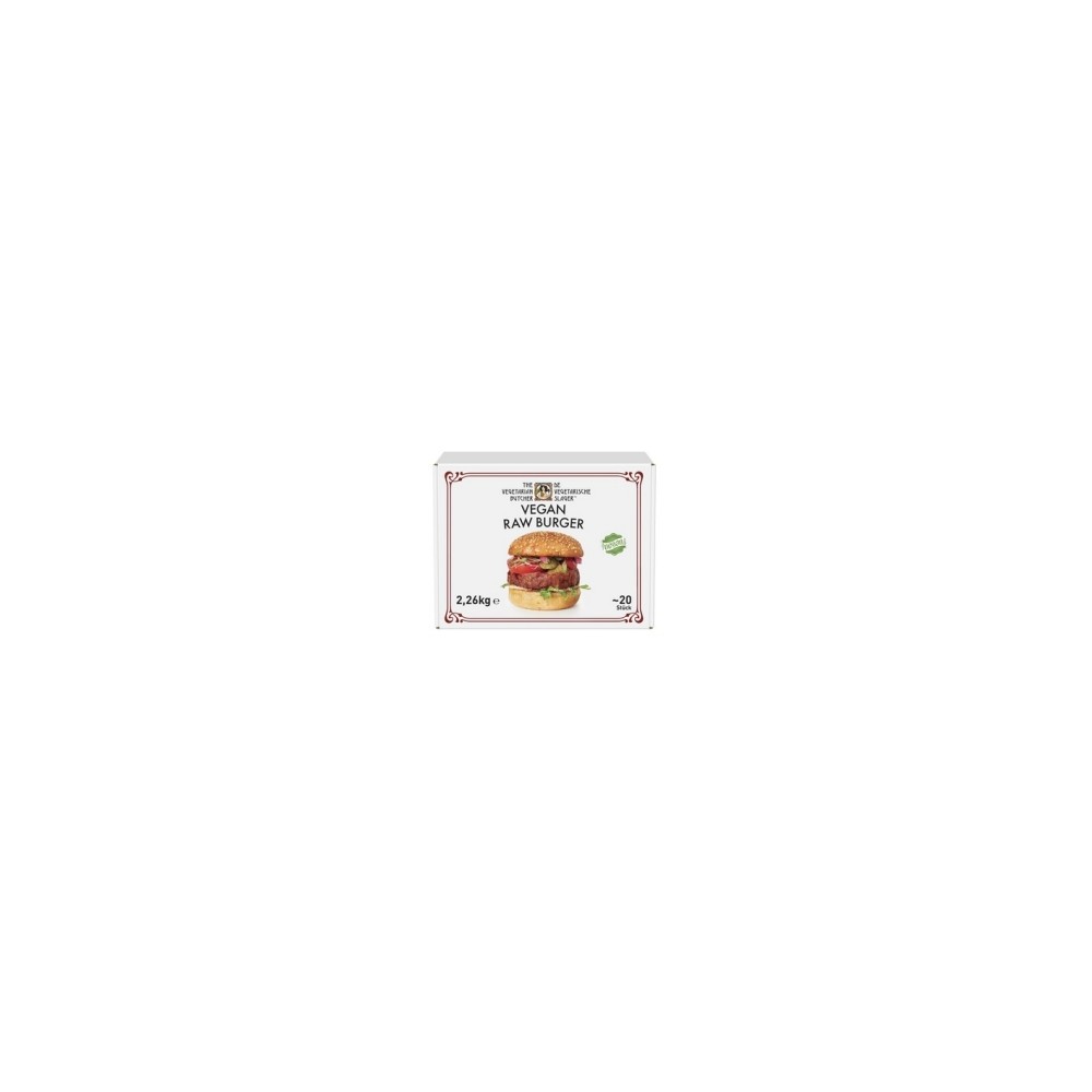 TVB Vegan RAW Burger (20x113 gr) PS