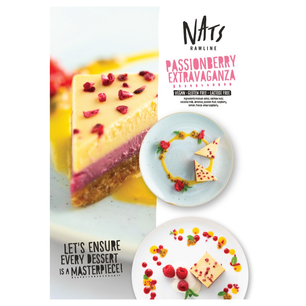 Gourmandise Fruit Passion/Framboises (vegan)65grPS