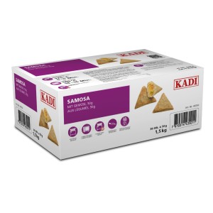 Samosa aux légumes (env. 30x50 gr) 1.5 kg 2