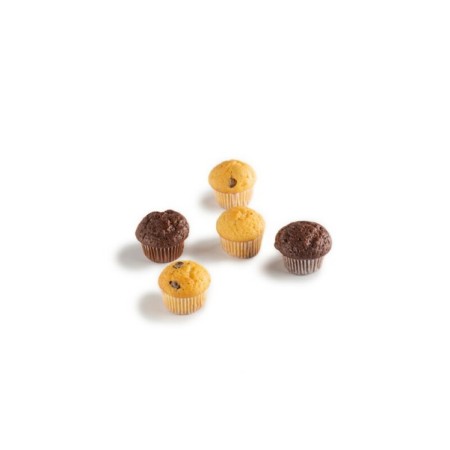 Mini Muffins vanille & chocolat 10x15x15g PS