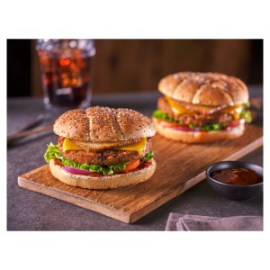 Burger Seitan et haricots noirs BIO (30x125 gr) PS 2