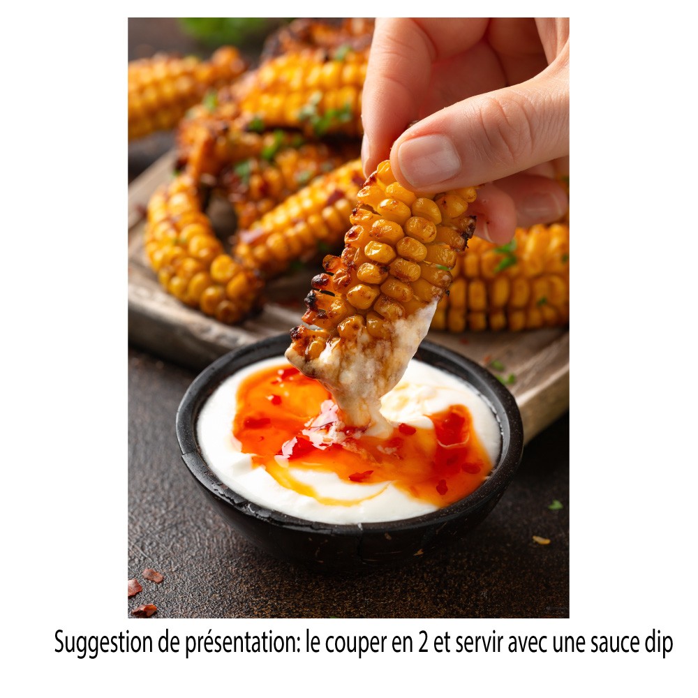Corn Ribs (maïs coupé en 4 env. 60 gr) PS
