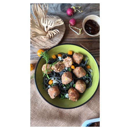 Boulettes de patates douces + marrons(17-20 gr)PS