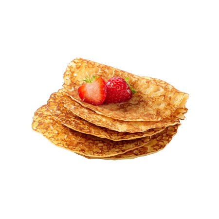 Mini crêpes sucrées arôme vanille(180x15gr)10 cmPS