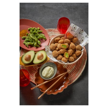 Bouchées Avocats, Edamame & Katsu Curry PS