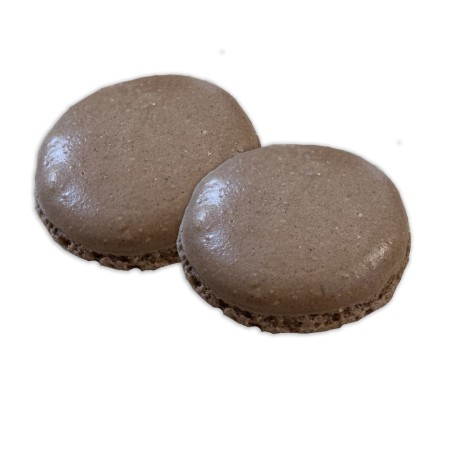 Coques Macarons Cacao à garnir Ø 7.2 cm(18 gr)PS