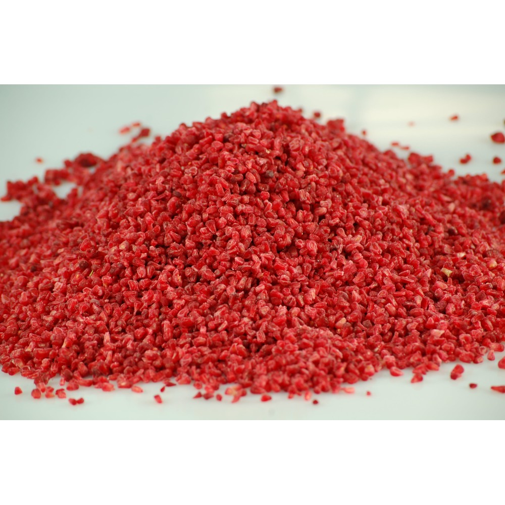 Brisures de framboises