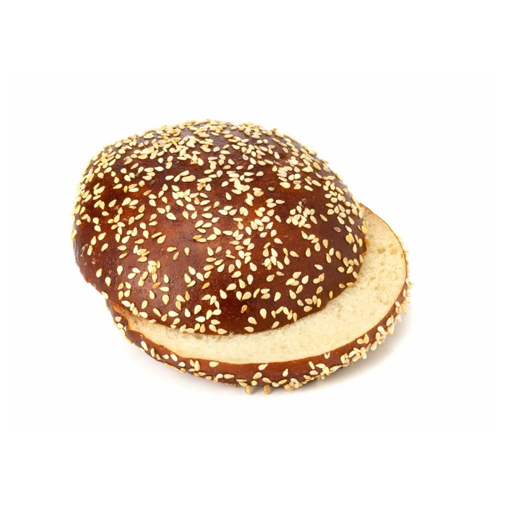 Bun à la saumure, graines de sésame,coupé 4039PS-L