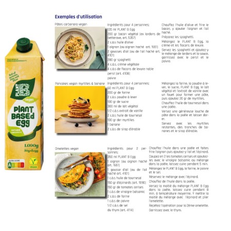 Plant B Egg (oeuf vegan) (1090 gr) PS