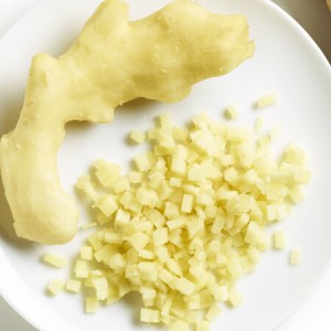 Gingembre en dés IQF, 250 gr PS