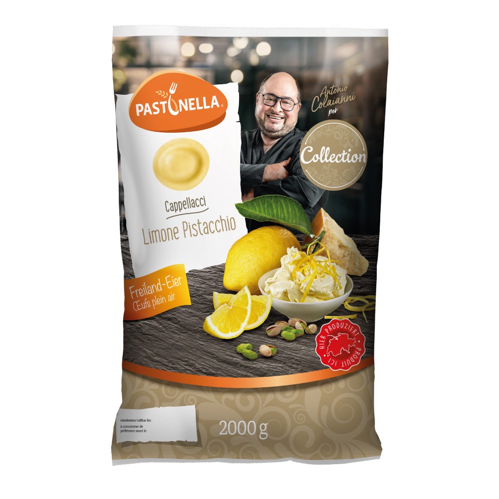 Cappellacci Fromage, Citron & Pistache PS-L